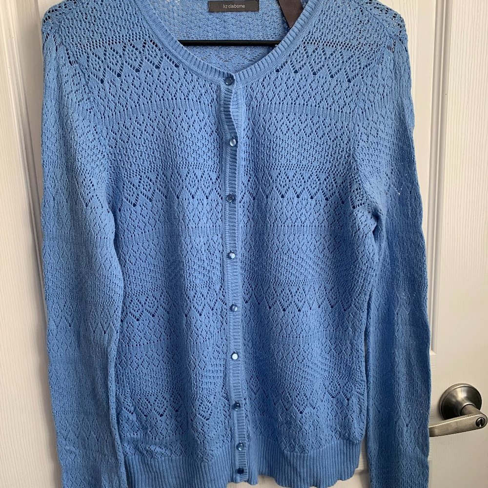 Liz claiborne Periwinkle Sweater